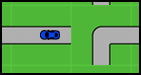 Vehicle just turned around automatically post u-turn example